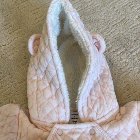 💕x2HP💕Baby bunting heart print - Picture 6 of 8